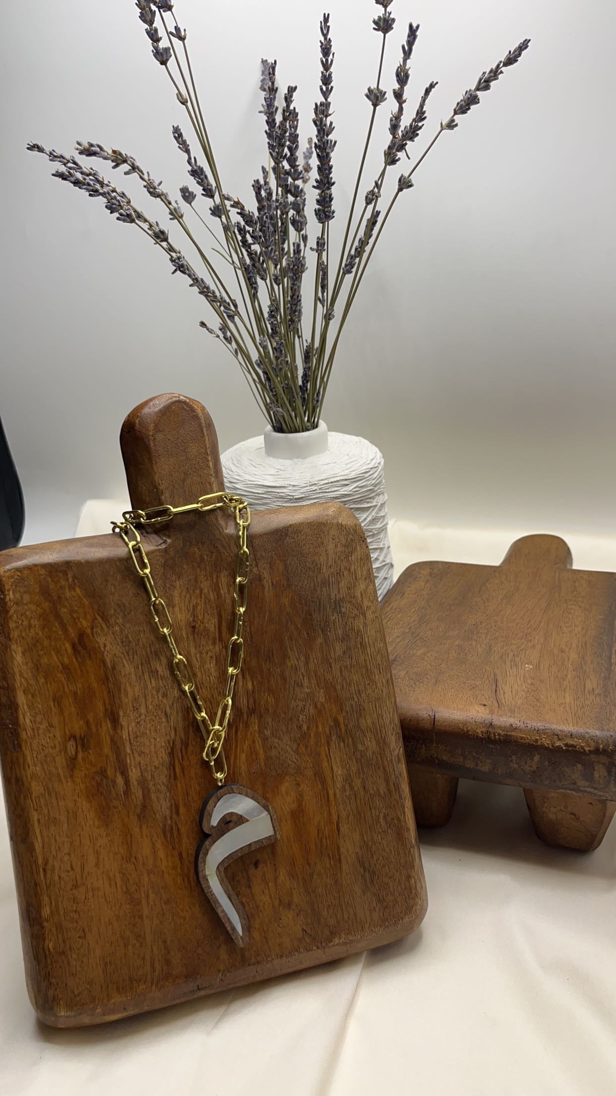 17" Letter Necklace (م)