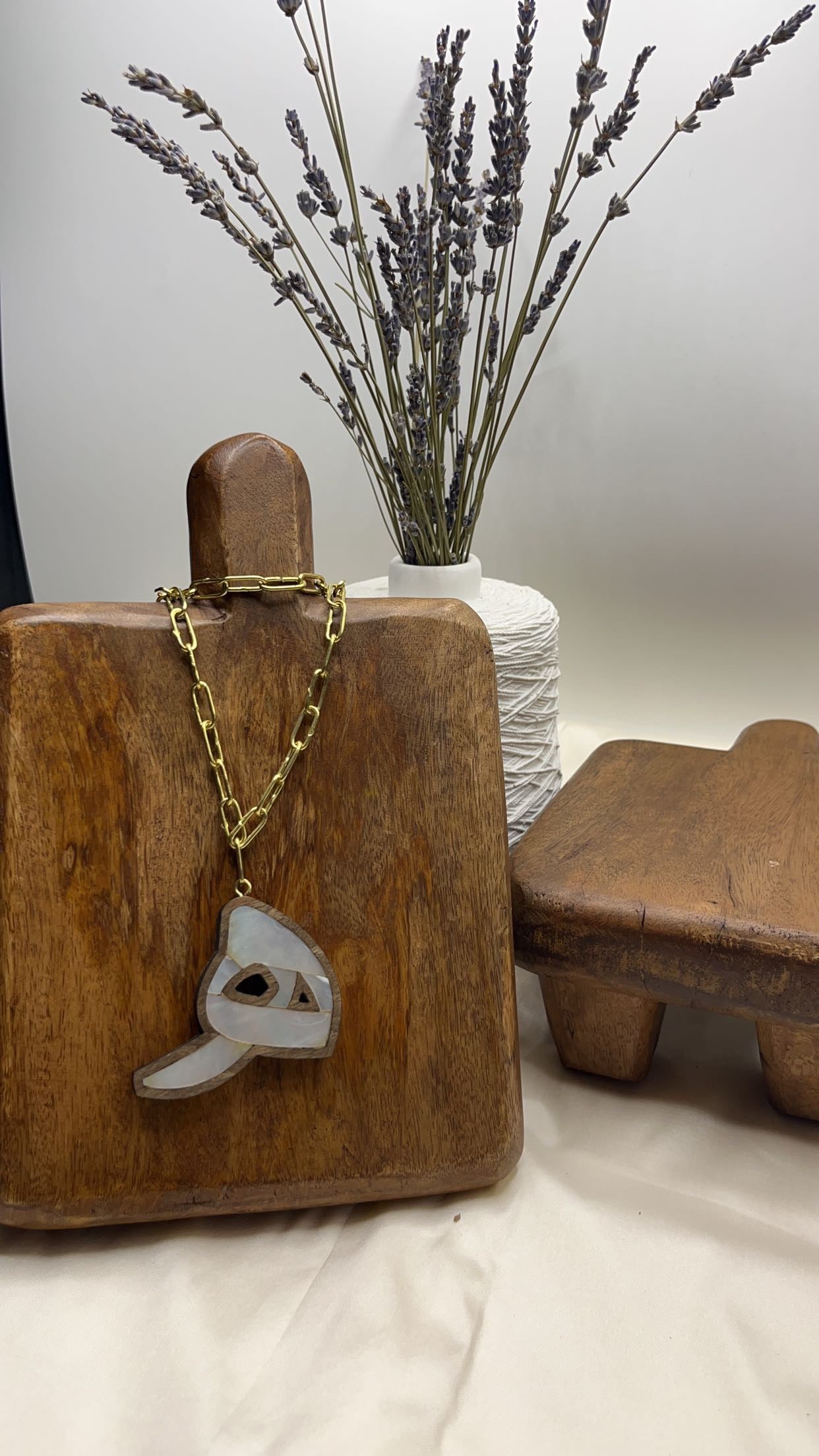 17" Letter Necklace (هـ)